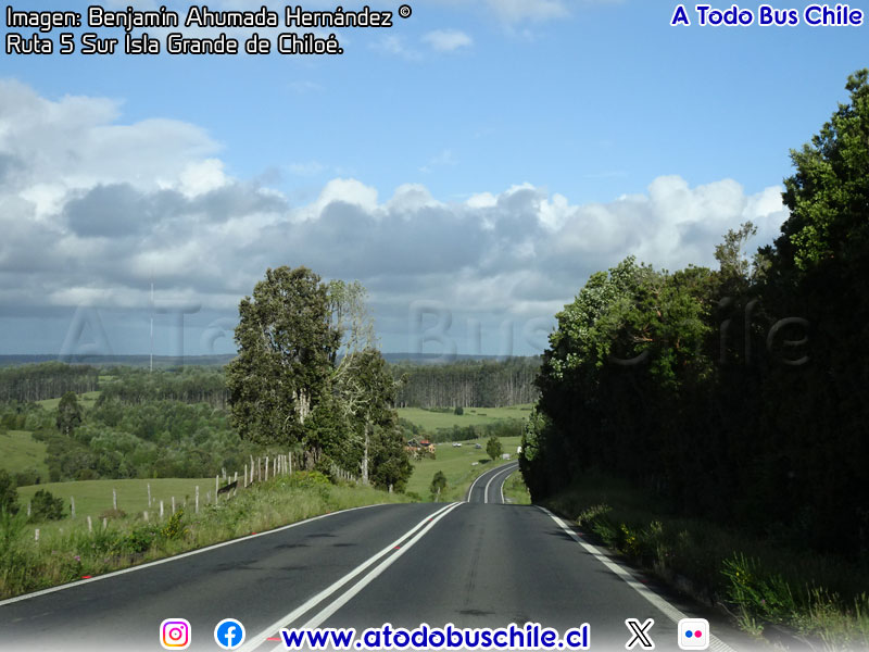 Ruta 5 Sur Isla Grande de Chiloé - Región de Los Lagos