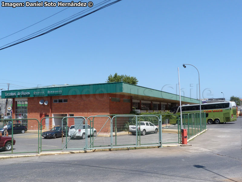 Panorámica Terminal de Buses Camilo Henríquez (Concepción)