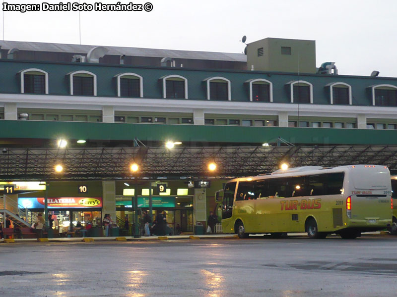 Vista Parcial del Terminal Alameda Tur Bus