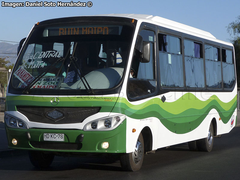 TMG Bicentenario II / Mercedes Benz LO-916 BlueTec5 / Buses Buin - Maipo