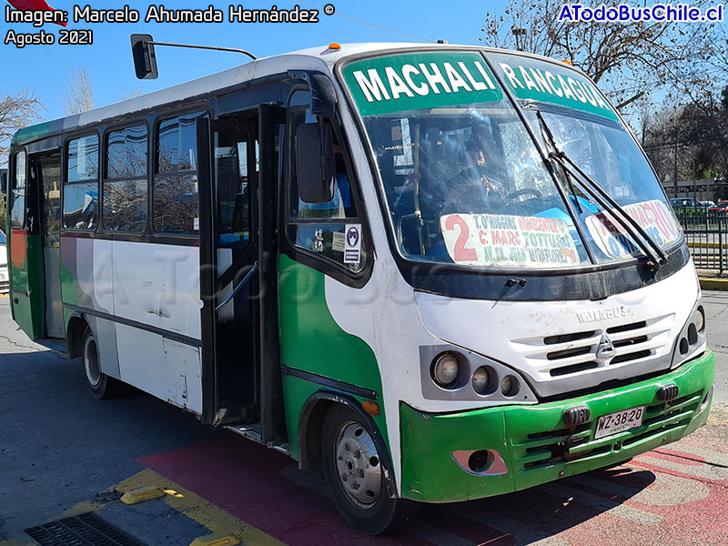 Walkbus Brasilia / Agrale MA-9.2 / Línea 4.000 Machalí - Rancagua (Buses Machalí) Trans O'Higgins