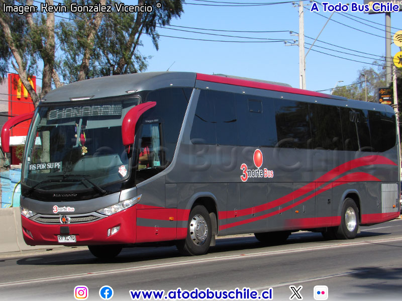 Marcopolo Viaggio 1050 / Scania K-410CB eev5 / Transportes 3 Norte