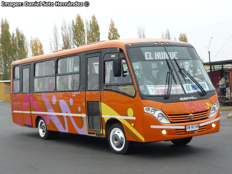 Comil Piá / Volksbus 9-150EOD / Servicio Rural Santa Cruz - El Huique