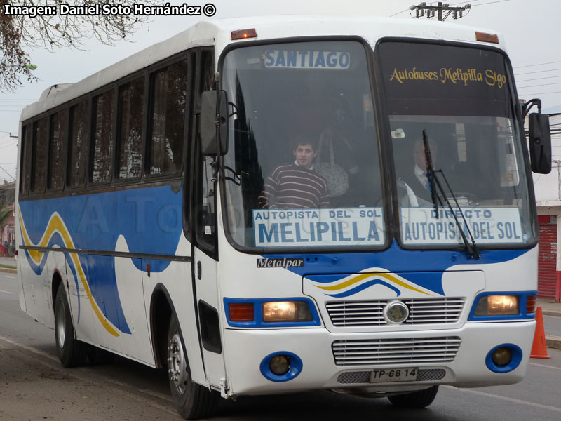 Metalpar Yelcho / Mercedes Benz OF-1721 / Autobuses Melipilla - Santiago