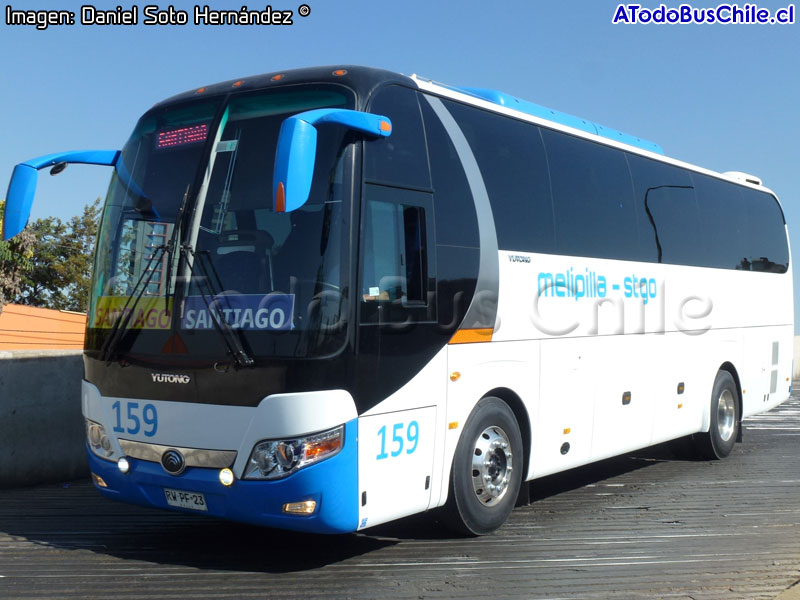 Yutong ZK6107HA Euro5 / Autobuses Melipilla - Santiago