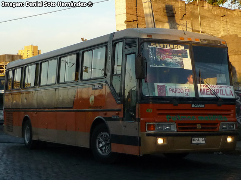 Busscar El Buss 340 / Scania K-113CL / Pullman Melipilla