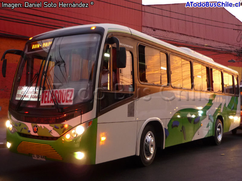 Marcopolo Ideale 770 / Mercedes Benz OF-1722 / Buses Buin - Maipo