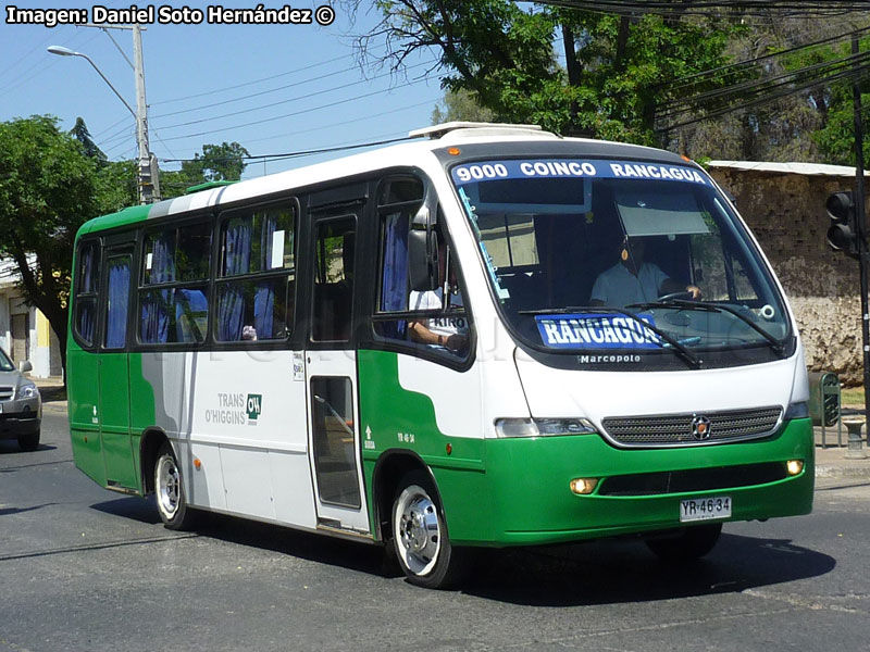 Marcopolo Senior G6 / Volksbus 9-150OD / Línea 9.000 Coinco - Rancagua (Buses Coinco) Trans O'Higgins