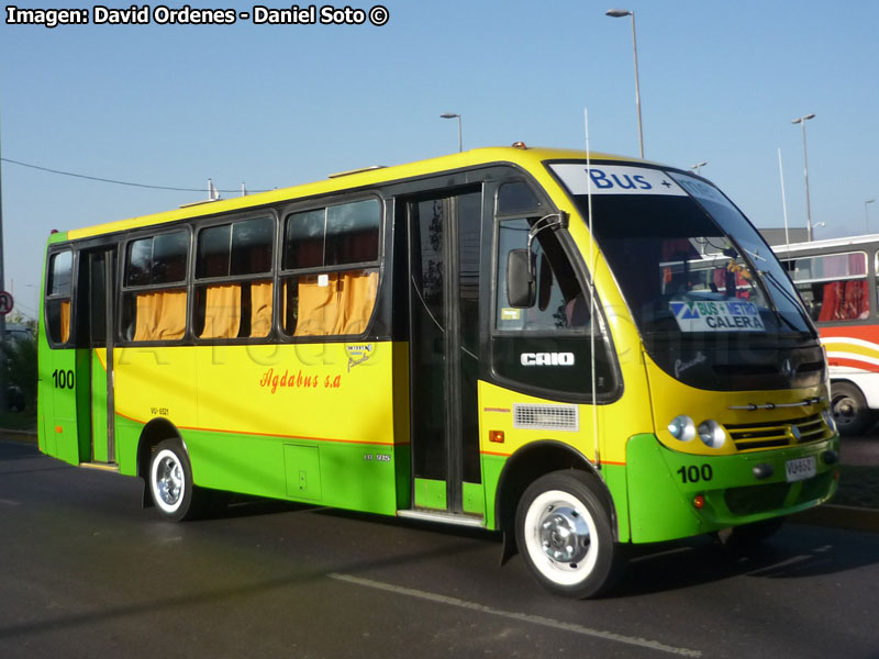 Induscar Caio Piccolo / Mercedes Benz LO-915 / Agdabus S.A. Servicio Bus + Metro La Calera