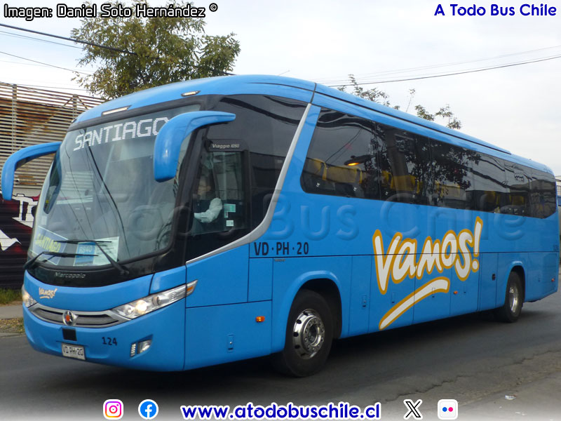 Marcopolo Viaggio 1050 / Volvo B-450R Euro5 / Buses ¡Vamos! Variante R-840
