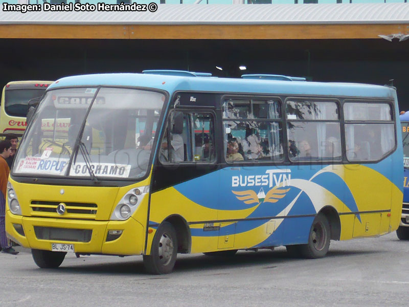 Induscar Caio Foz / Mercedes Benz LO-812 / Buses TVN