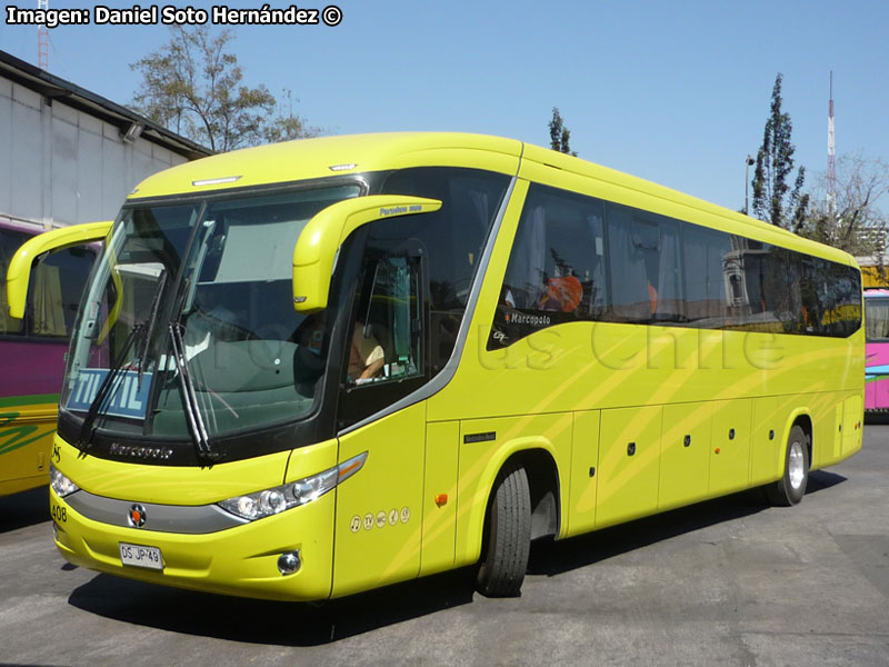 Marcopolo Paradiso G7 1050 / Mercedes Benz O-500R-1830 / Buses JNS Colina - Santiago