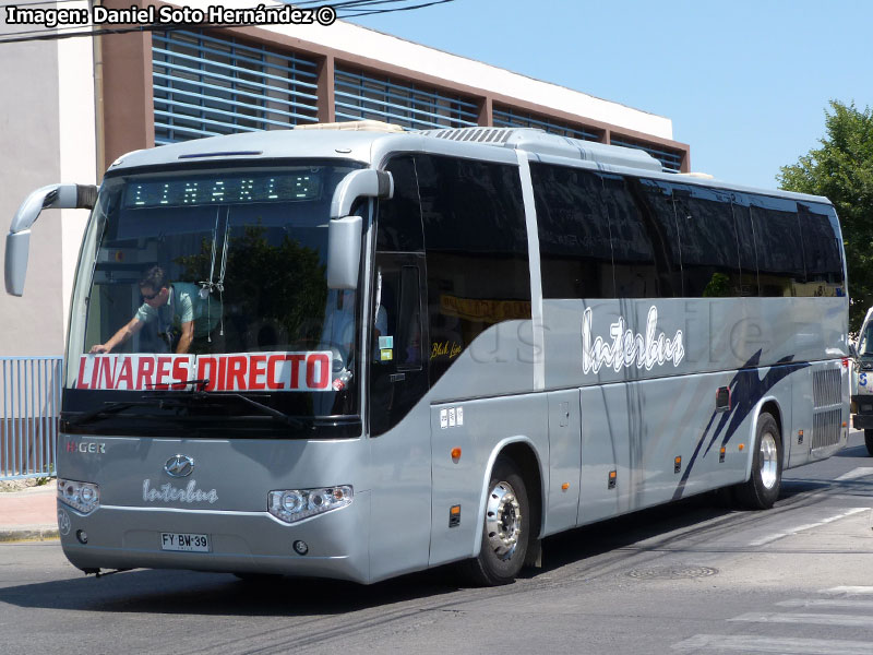Higer Bus KLQ6129 Black Line (H120.44) / Interbus