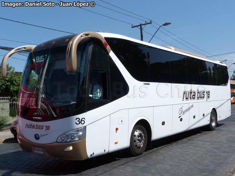 Yutong ZK6129HE / Ruta Bus 78