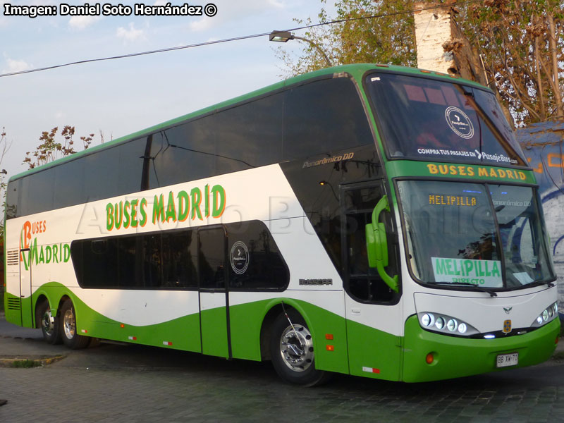Busscar Panorâmico DD / Mercedes Benz O-500RSD-2036 / Buses Madrid