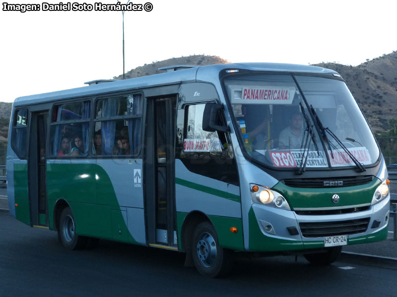 Induscar Caio Foz / Volksbus 9-160OD Euro5 / Buses Buin - Maipo