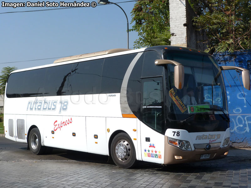 Yutong ZK6107HA / Ruta Bus 78 Express