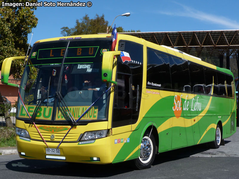 Busscar Vissta Buss LO / Mercedes Benz O-400RSE / Sol de Lebu
