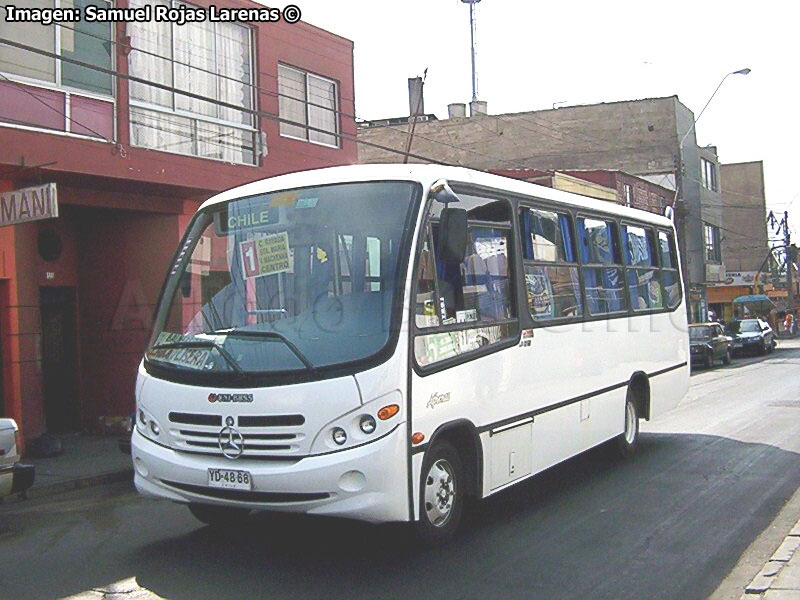 UniBuss Athenas / Mercedes Benz LO-914 / ETRAPAS S.A. (Recorrido N° 1) Arica