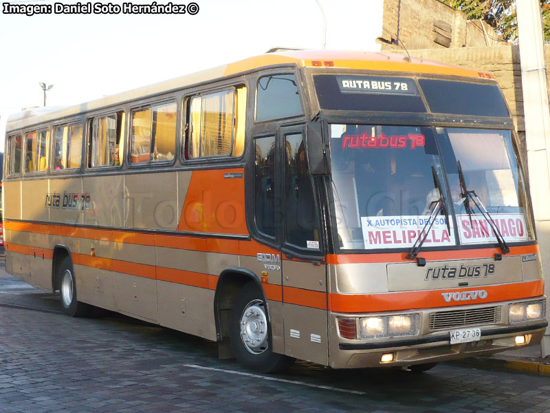 Comil Galleggiante 3.60 / Volvo B-10M / Ruta Bus 78
