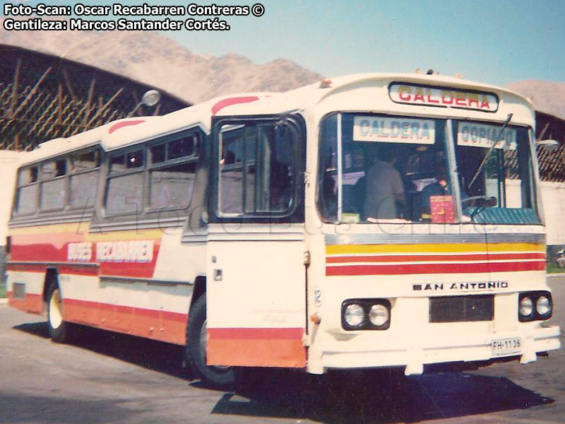 San Antonio "Doble Camello" / Magirus Deutz 200RS-12 / Buses Recabarren