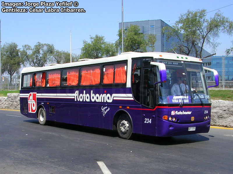 Busscar El Buss 340 / Mercedes Benz O-400RSE / Flota Barrios (Auxiliar Cóndor Bus)