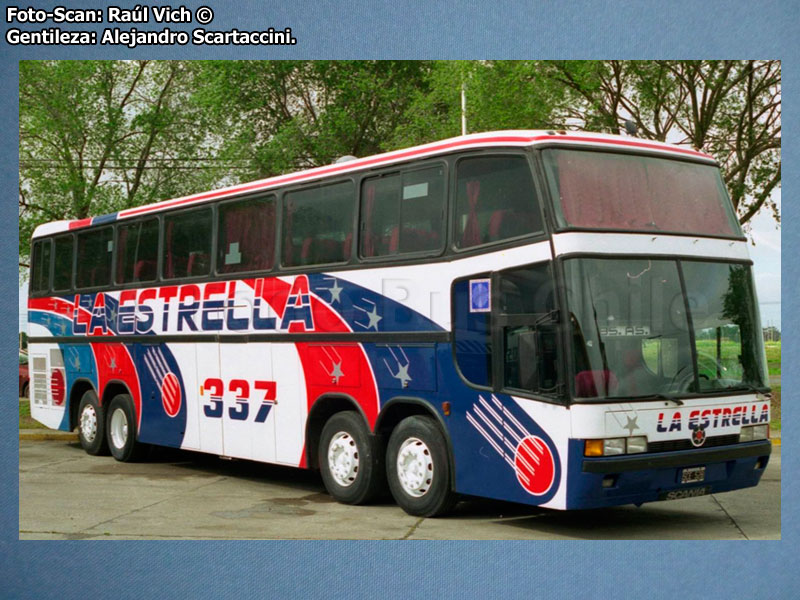 Marcopolo Paradiso GV 1450LD / Scania K-113TL 8x2 / La Estrella (Argentina)