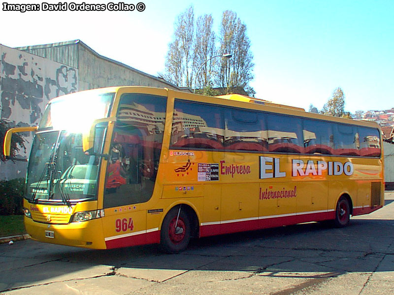 Busscar Jum Buss 360 / Mercedes Benz O-400RSE / El Rápido Internacional (Argentina)