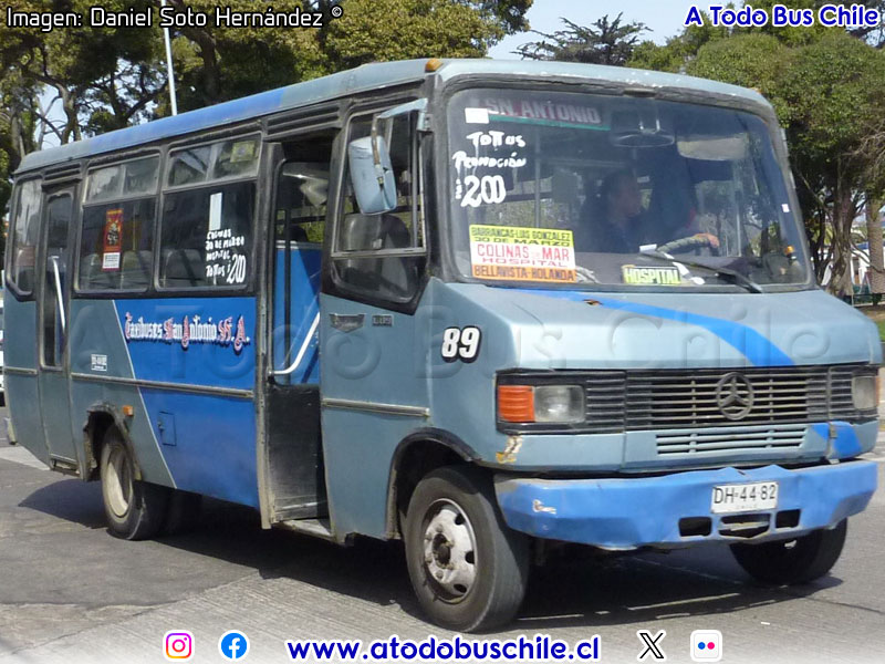 Metalpar Pucará I / Mercedes Benz LO-809 / Taxibuses San Antonio S.A.