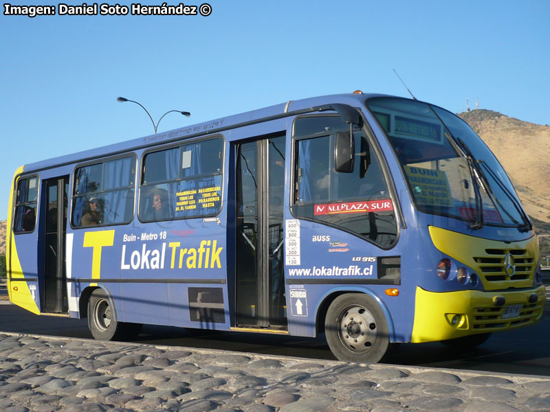 Walkbus Brasilia / Mercedes Benz LO-915 / Lokal Trafik (EIM Lo Ovalle - Buin)
