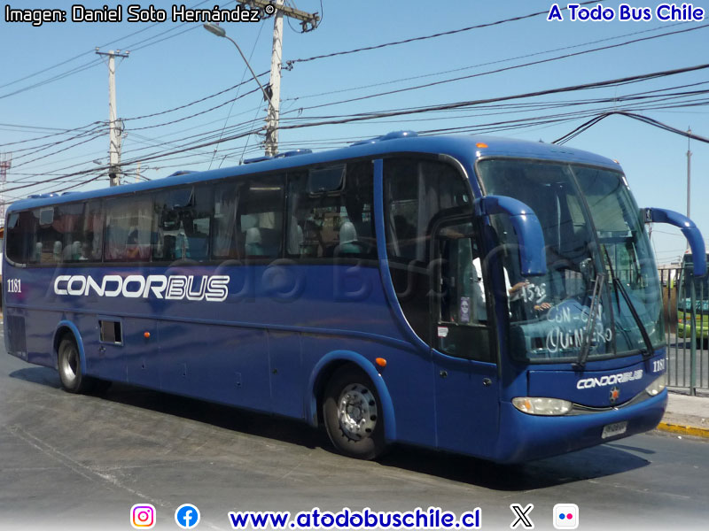 Marcopolo Viaggio G6 1050 / Mercedes Benz O-400RSE / Cóndor Bus