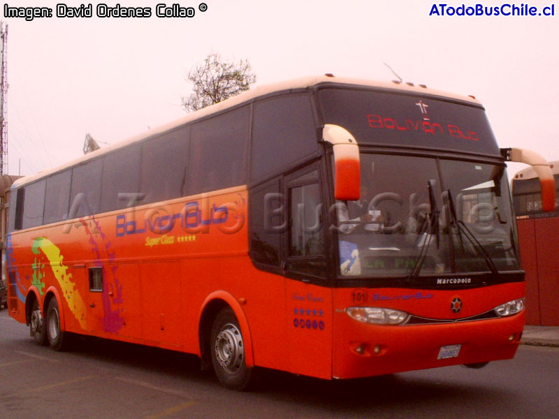 Marcopolo Paradiso GV 1150 / Volvo B-12EGS / Bolivian Bus (Bolivia)
