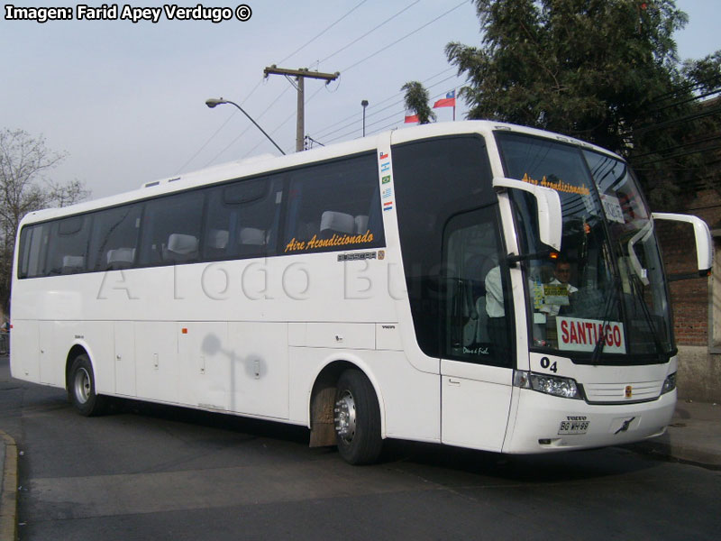 Busscar Vissta Buss HI / Volvo B-9R / Pullman El Huique
