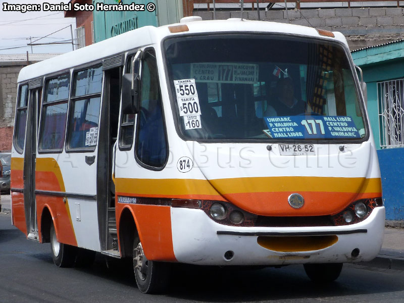Metalpar Aconcagua / Volksbus 9-150OD / Transportes Línea N° 7 S.A. (Calama)
