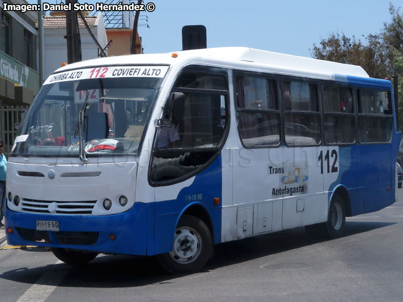 Induscar Caio Piccolo / Volksbus 9-150OD / Línea N° 112 Trans Antofagasta