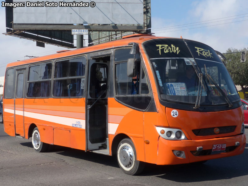 Mascarello Gran Micro / Volksbus 9-150OD / Línea N° 10 Arica