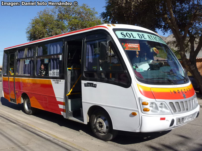 Inrecar Capricornio 2 / Volksbus 9-150EOD / Línea Sol de Atacama Variante N° 2 (Copiapó)