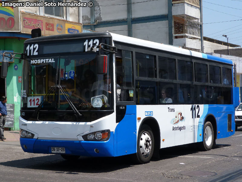 Higer Bus KLQ6850GE3 (H85.30) / Línea Nº 112 Trans Antofagasta