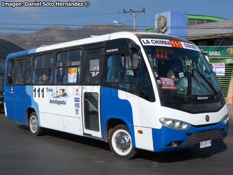 Marcopolo Senior / Volksbus 9-150EOD / Línea Nº 111 Trans Antofagasta