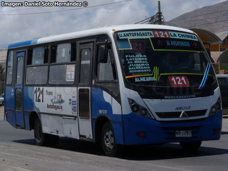 Neobus Thunder + / Agrale MA-8.5TCA / Línea Nº 121 Trans Antofagasta