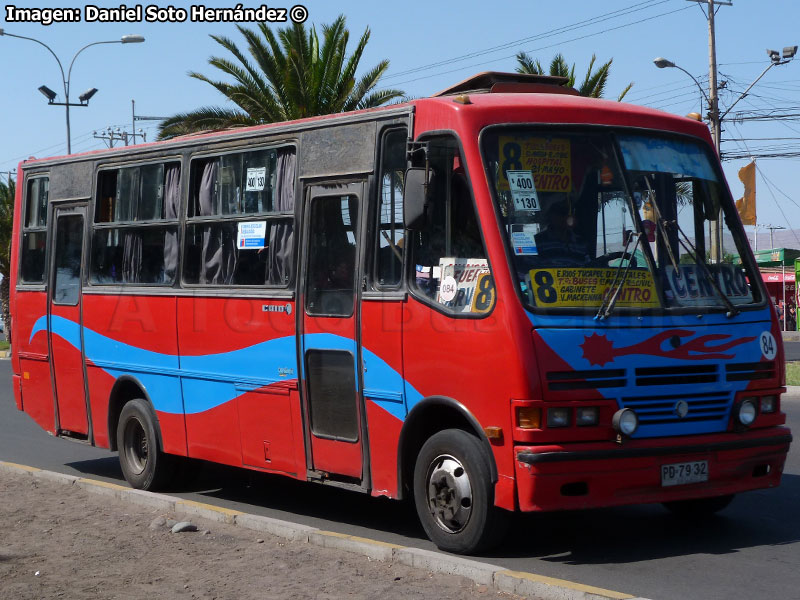 Caio Carolina V / Mercedes Benz LO-812 / Taxibuses 7 y 8 (Recorrido N° 8) Arica