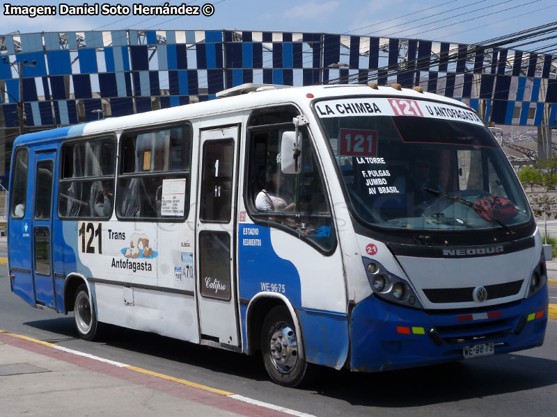 Neobus Thunder + / Volksbus 9-150OD / Línea N° 121 Trans Antofagasta