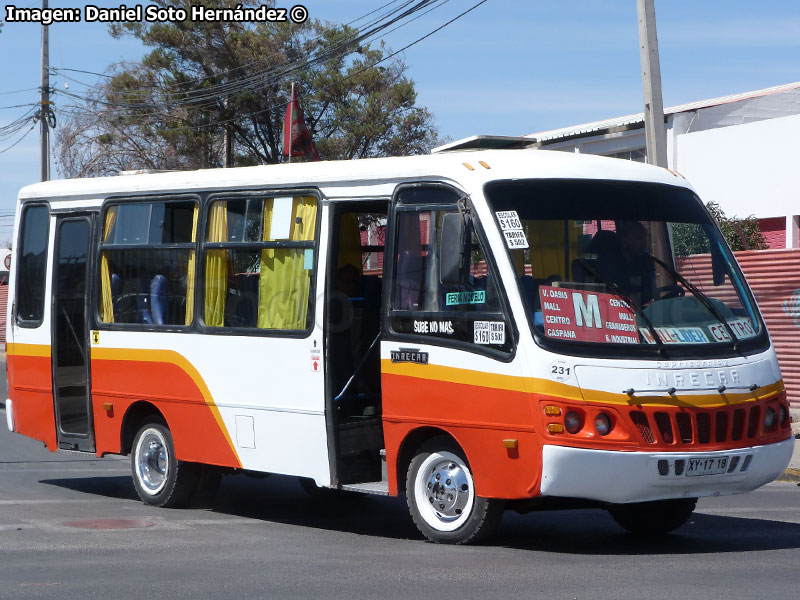Inrecar Capricornio 2 / Volksbus 9-150OD / Línea M Transportes Ayquina S.A. (Calama)