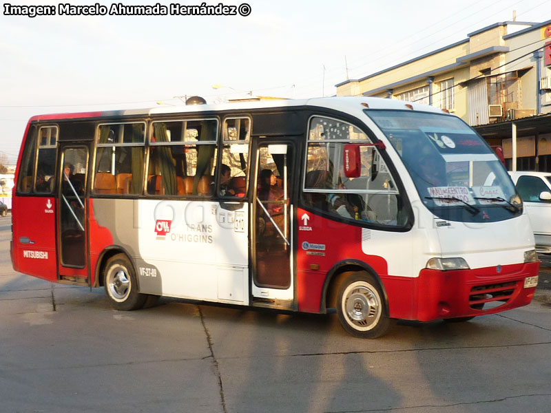 Metalpar Aysén / Mitsubishi FE659HZ6SL / Línea 600 Oriente - Poniente Trans O'Higgins