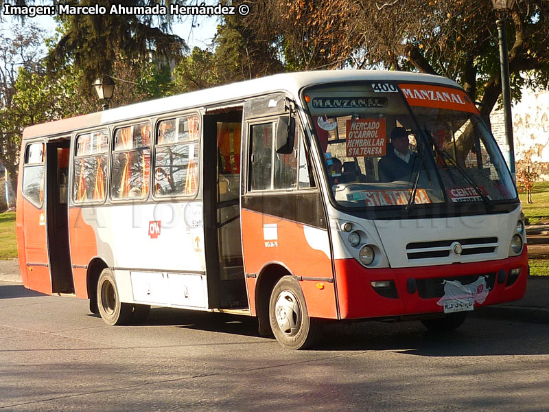 Induscar Caio Foz / Volksbus 9-150EOD / Línea 400 Manzanal Trans O'Higgins