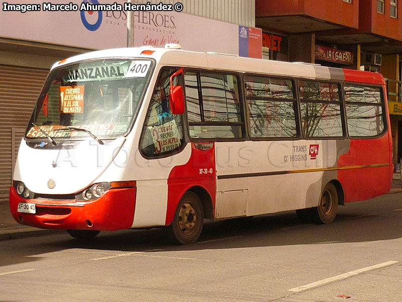 Metalpar Aconcagua / Volksbus 9-150OD / Línea 400 Manzanal Trans O'Higgins