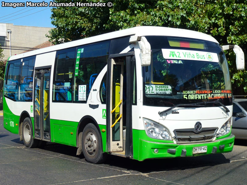 Metalpar Ralún II (DongFeng EQ6800KSD3G) / TMV 2 Viña Bus S.A.