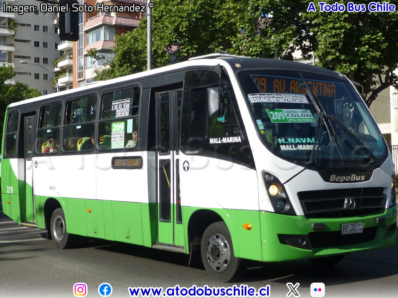 BepoBus Nàscere / Mercedes Benz LO-916 BlueTec5 / TMV 2 Viña Bus S.A.