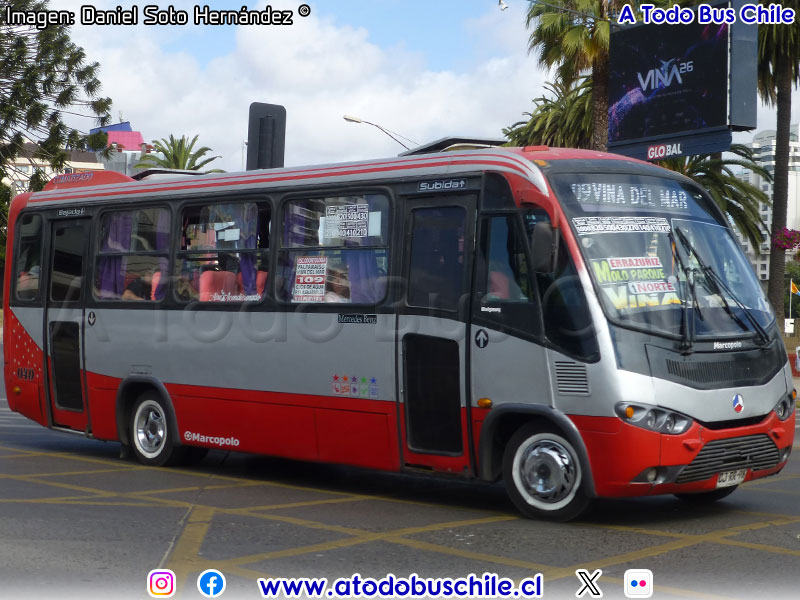 Marcopolo Senior / Mercedes Benz LO-915 / Línea N° 109 Transportes BP S.p.A. (Gran Valparaíso)