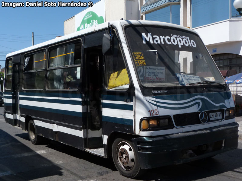 Marcopolo Senior / Mercedes Benz LO-812 / Línea N° 2 MELITRAN S.A. (Melipilla)